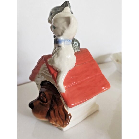 Rare Vintage Goebel Hummel Naughty Cats/Sleeping Dog Coin Bank 6.5" Tall 1950's - Picture 2 of 13